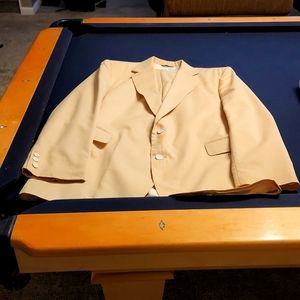 Tan Seersucker Suit (Haggar)